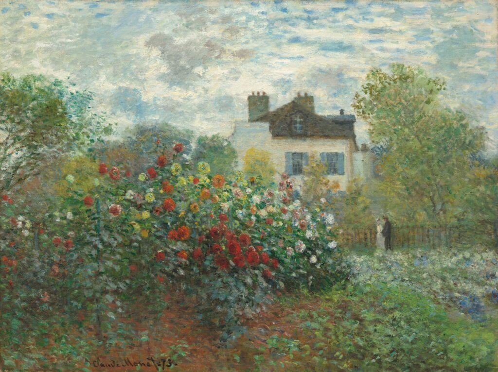 Learn French though art - French impressionist Claude Monet